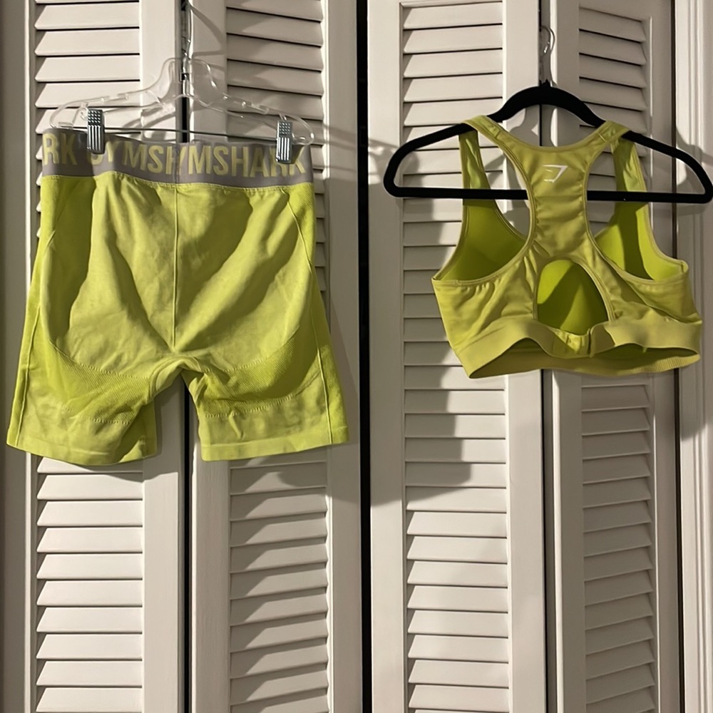 Gymshark two piece workout set